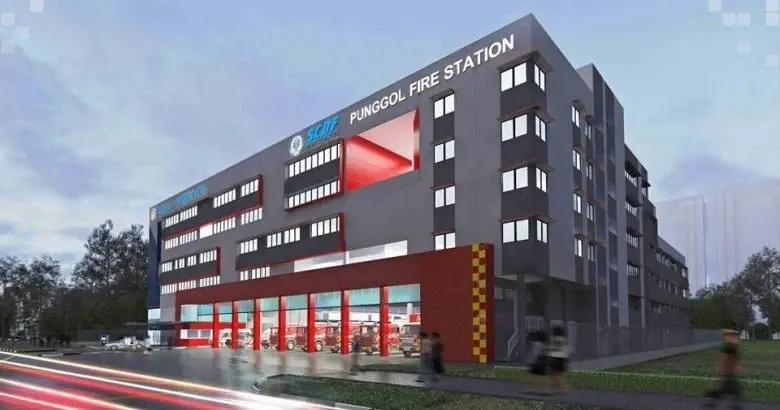 Punggol Fire Station and Police Station