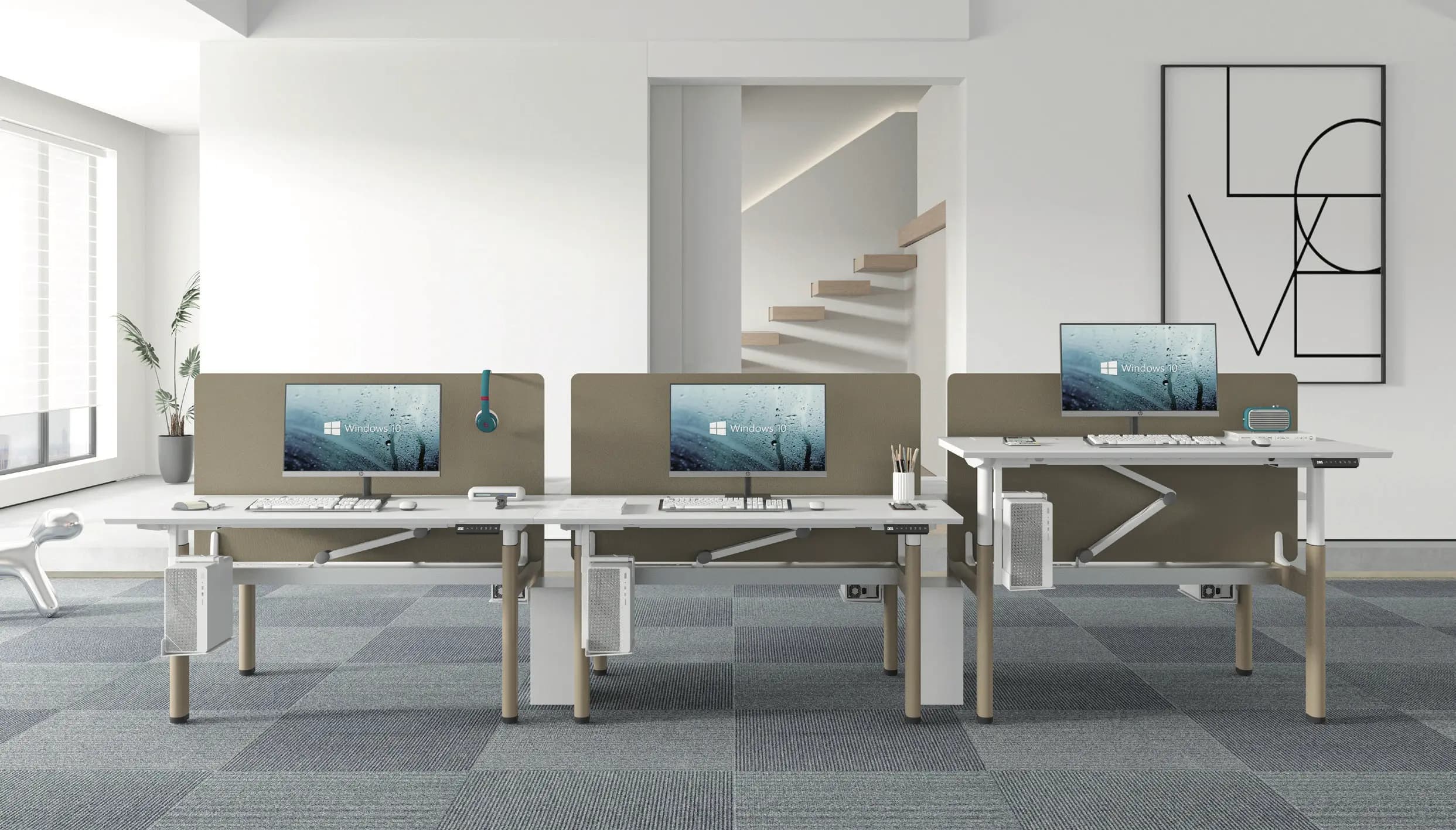 Height Adjustable Workstation (Elbow Riser)
