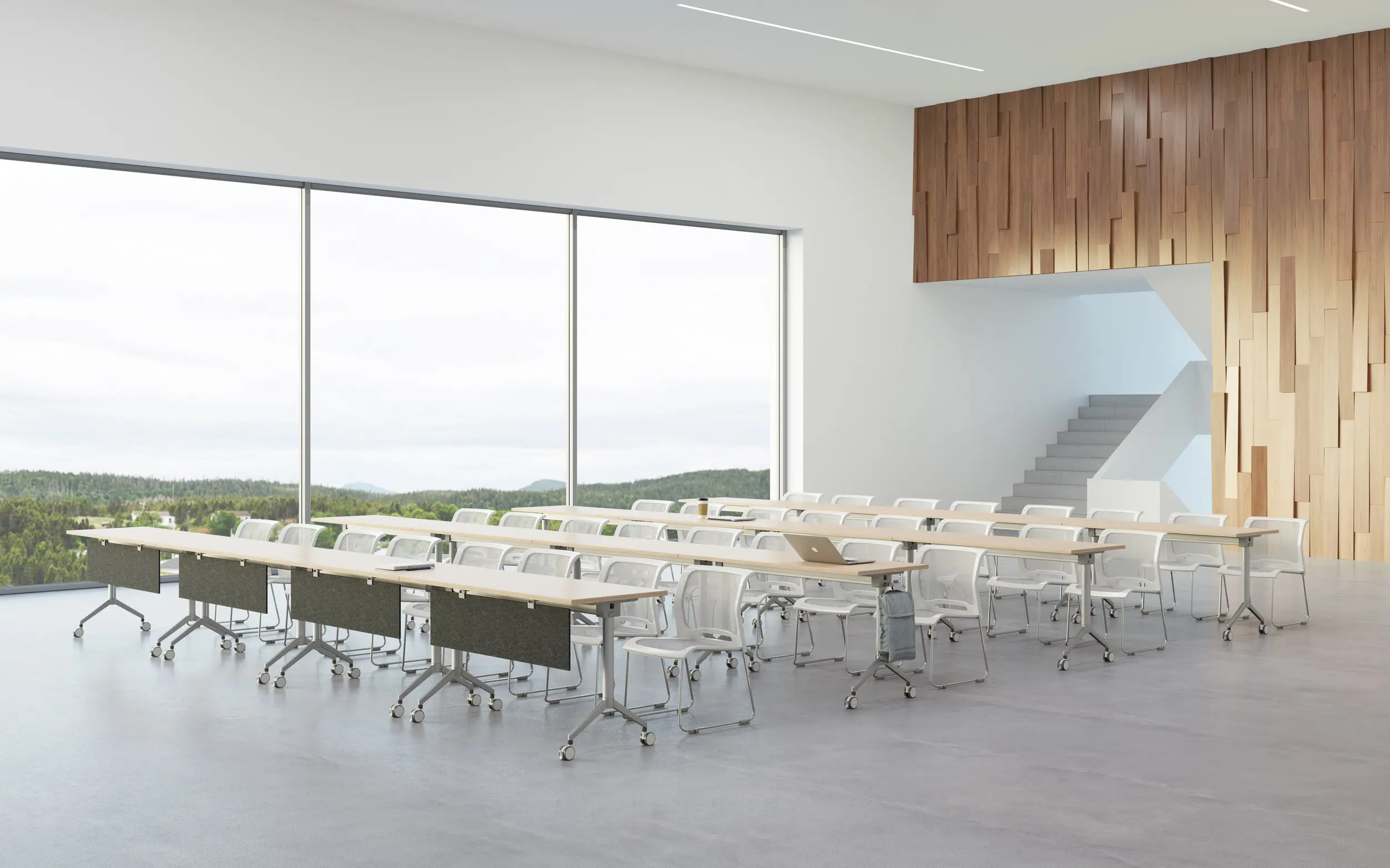 Office furniture and workspace fit-out by Office Planner in a Singapore office