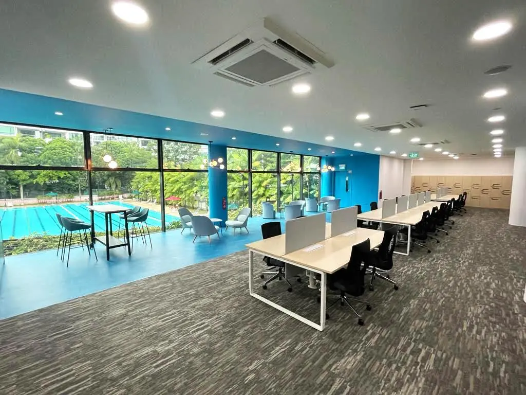 Corporate office furniture by Office Planner for Chinese Swimming Club