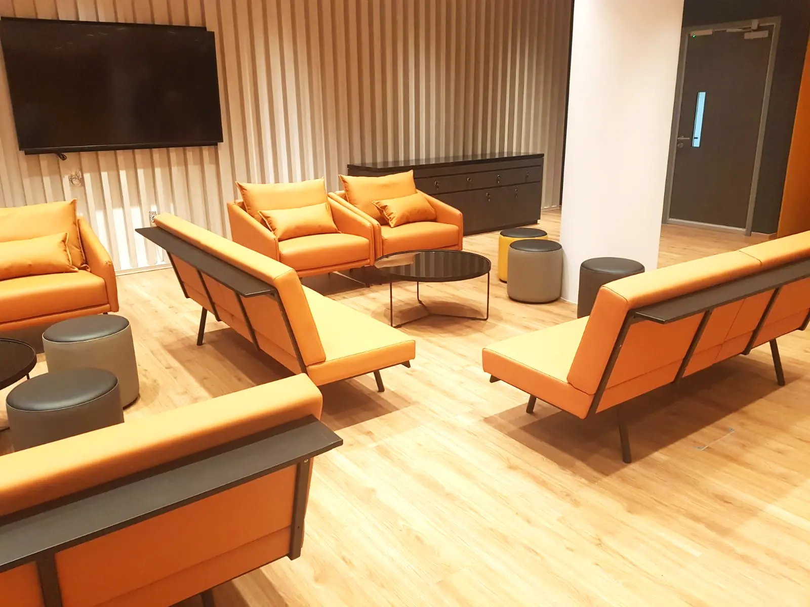 Education office furniture by Office Planner for NUS School of Computing
