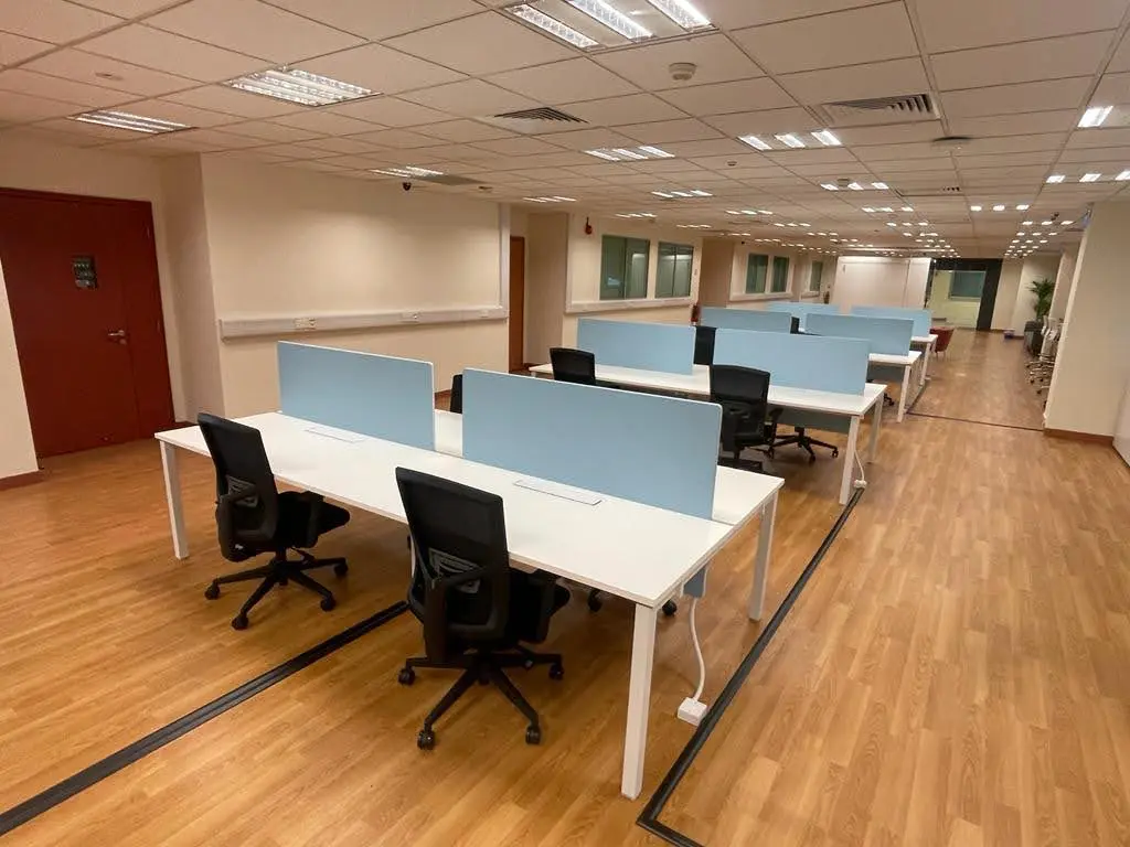 Education office furniture by Office Planner for NUS - 5 Storey N/1 basement for Singapore Nuclear Research & Safety Initiative (SNRSI)