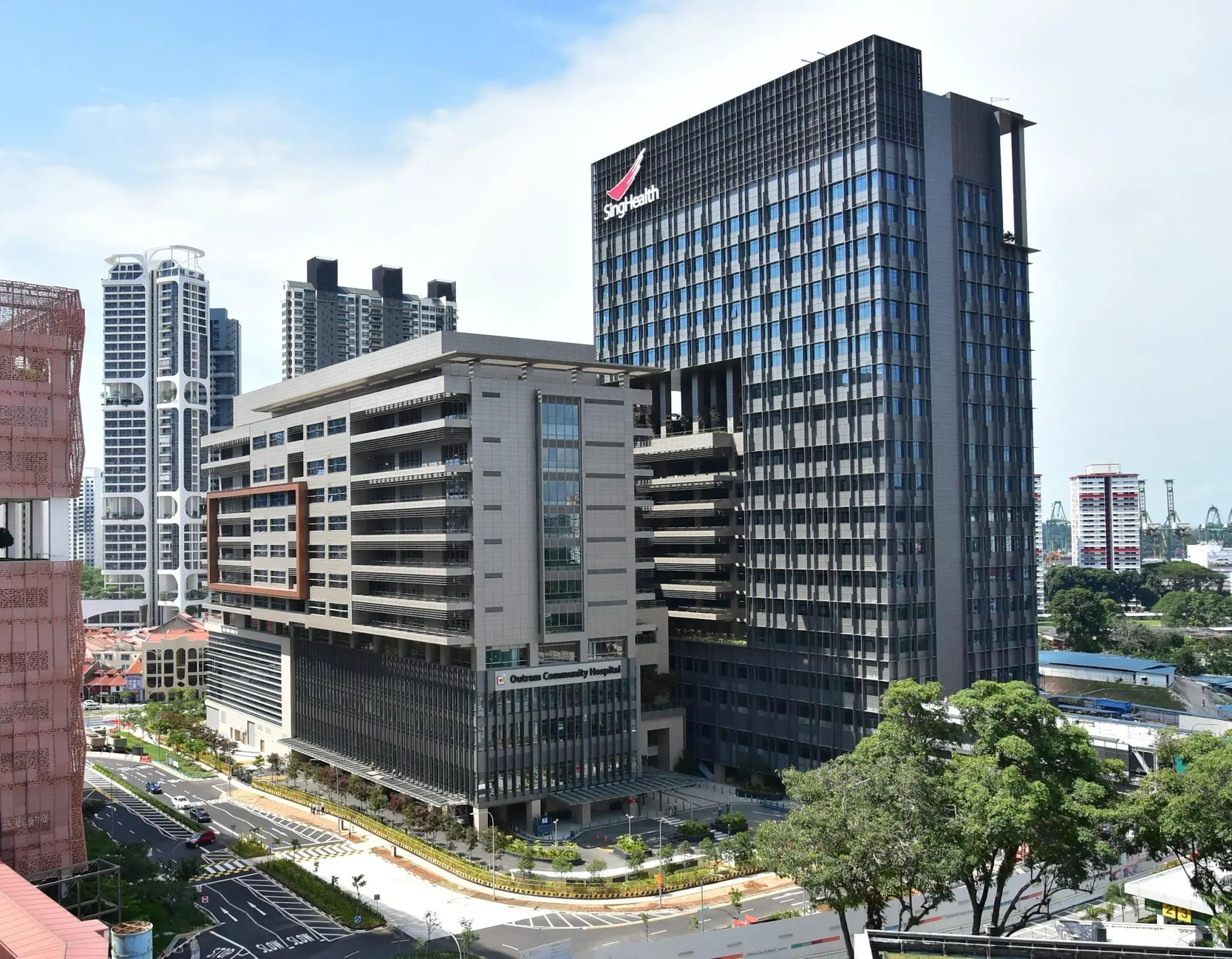Healthcare office furniture by Office Planner for Outram Community Hospital