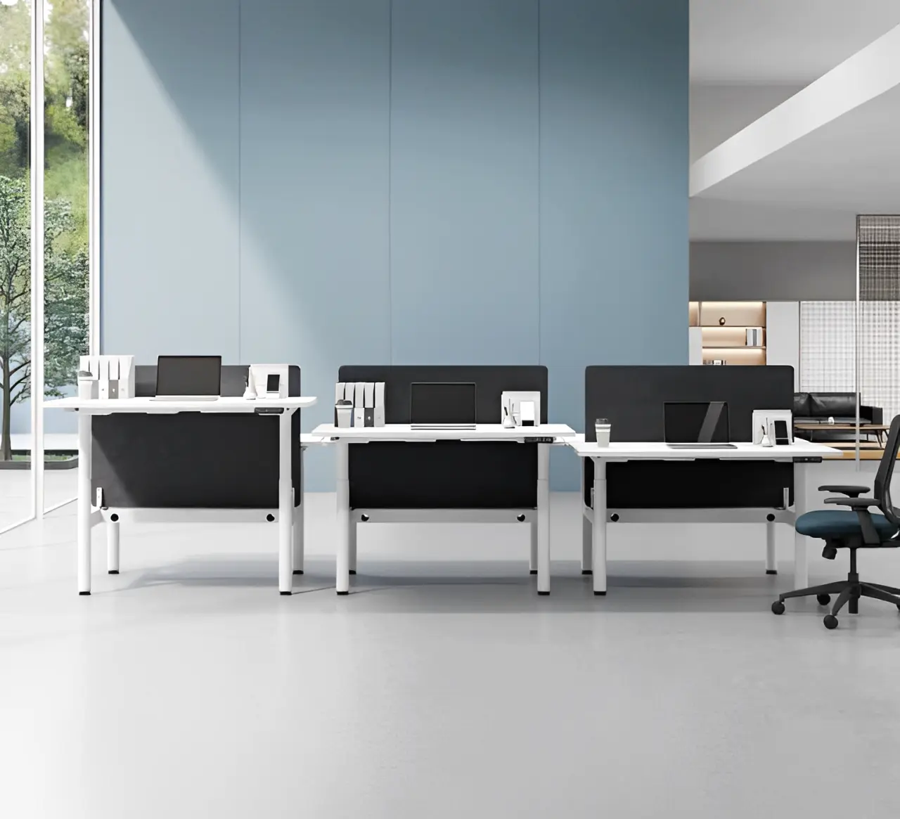 Cluster Height Adjustable — Height Adjustable by Office Planner