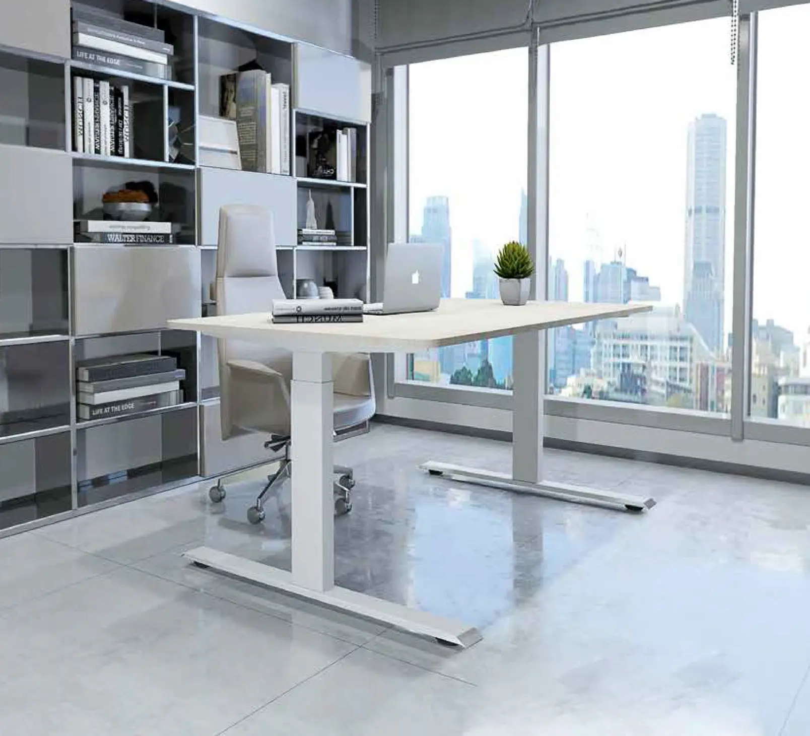 Single Height Adjustable — Height Adjustable by Office Planner