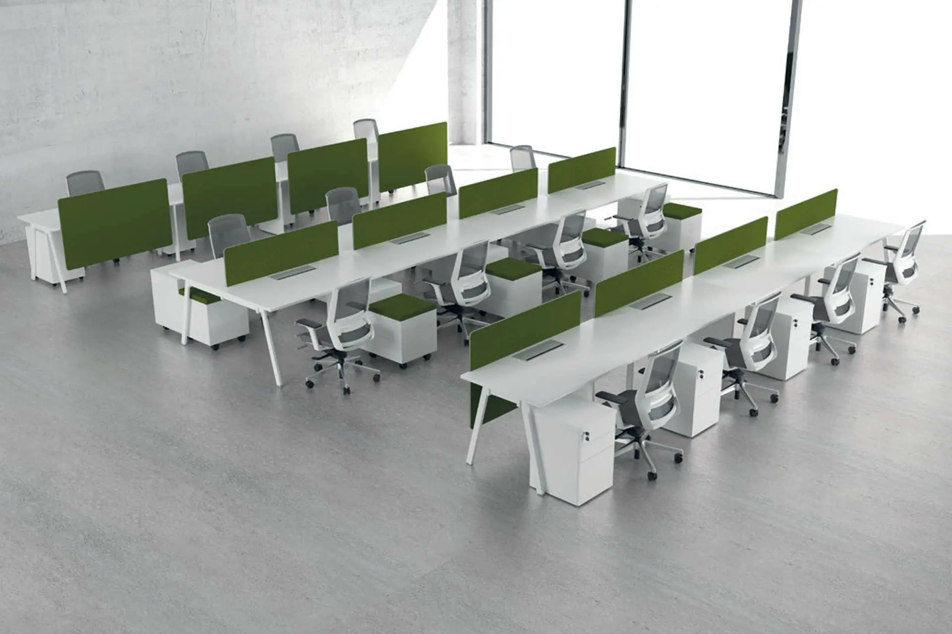 Action Workstation — Hot Desking by Office Planner