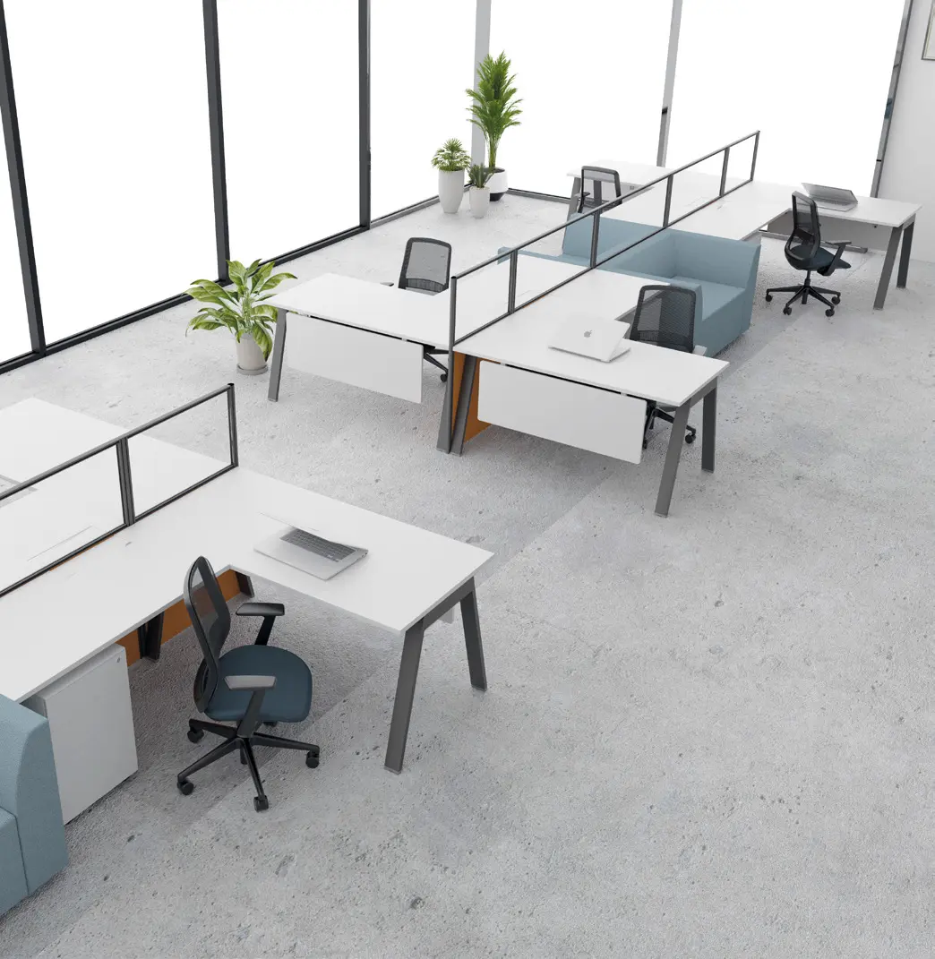 Aristo Workstation — Hot Desking by Office Planner