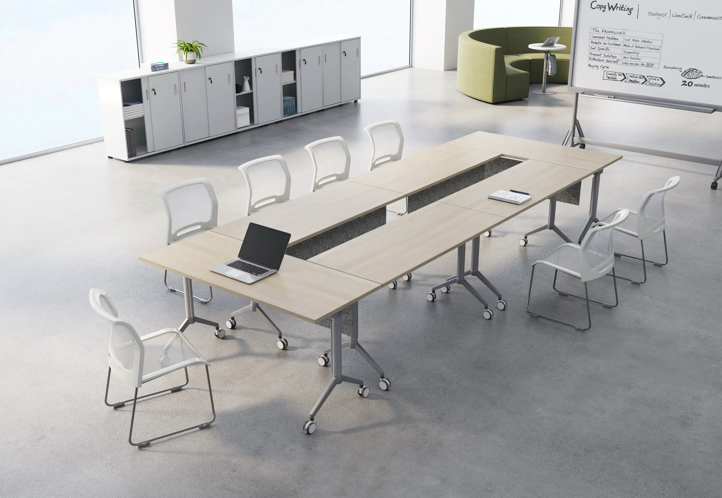 Tora Leg — Training Tables by Office Planner